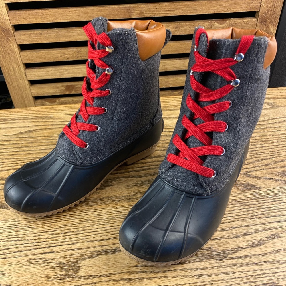 Sugar “Drew” Wool Duck Boots